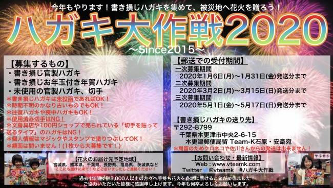 ハガキ大作戦2020実施要項