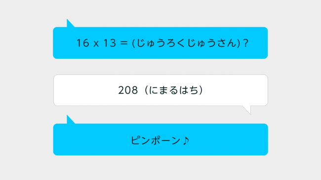 九九の問題を解く