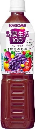 カゴメ「野菜生活 100 ベリーサラダ」