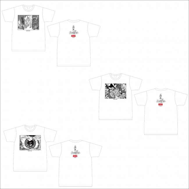 AKIRA × READYMADE 3 PACK T