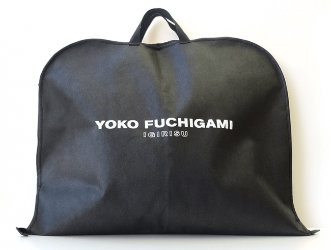 YOKO FUCHIGAMI　ガーメントバッグ(表)