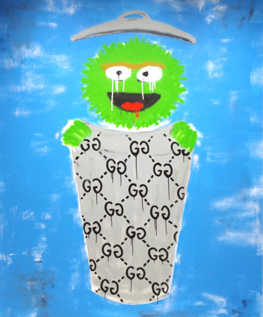 Oscar the GGrouch 　 Size(cm)：193×150