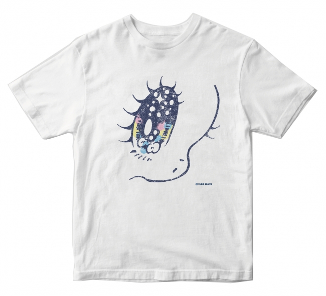 ▲ペロペロ★スパ～クルズ ビッグアイズ　Tシャツ ホワイト