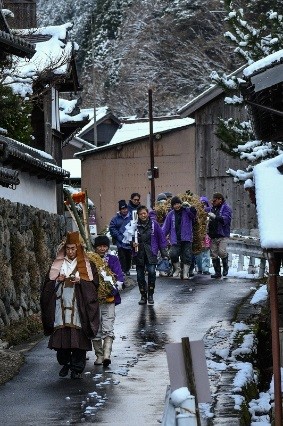 西村 充康『栢森の綱掛神事』