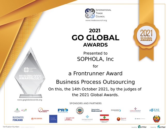 The 2021 GoGlobal Awards