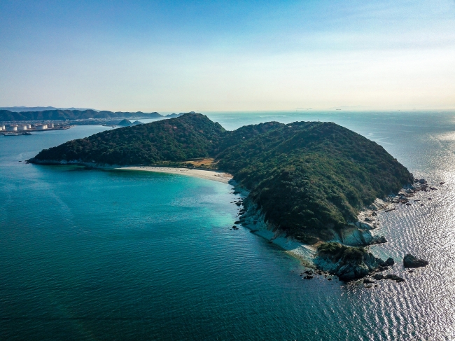 和歌山県・有田市にある無人島・地ノ島