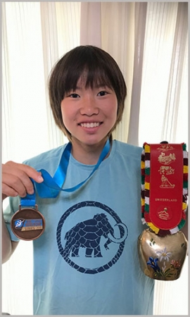 森秋彩選手