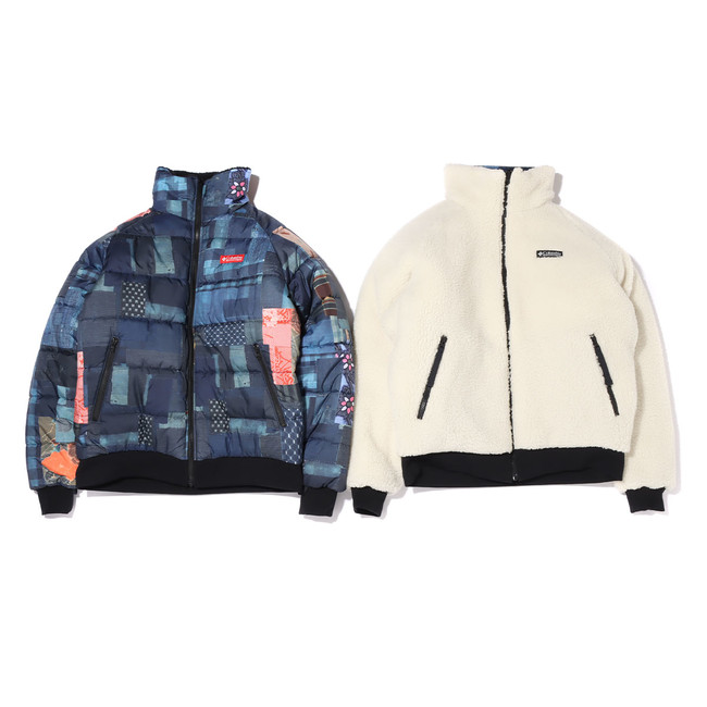 Columbia × ATMOS LAB Powder Keg  Reversible Fleece Jacket