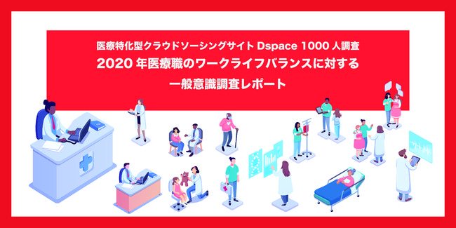 「Dspace 2020年医療職の働き方・ワークライフバランスに対する一般意識調査レポート」結果発表 & 2021年動向予測