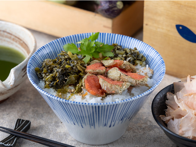 たらこと高菜のお出汁茶漬け 1,000円