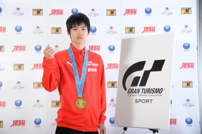 ▲少年の部優勝：愛知県代表 水野航望選手