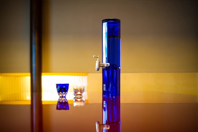 KAGURA decanter 03A　Moonlight Blue