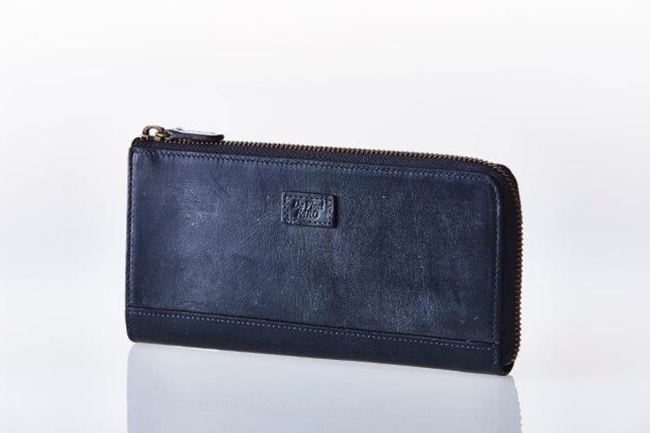 BRIDEL leather Slim Zip Wallet ダビンチファーロ  davinci-faro