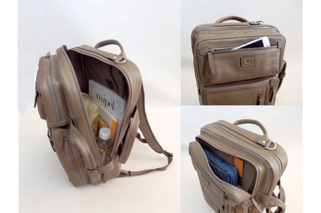 フレグランスレザー　AROMA Multi Business Bag ダヴィンチ ファーロ　Davinci FARO