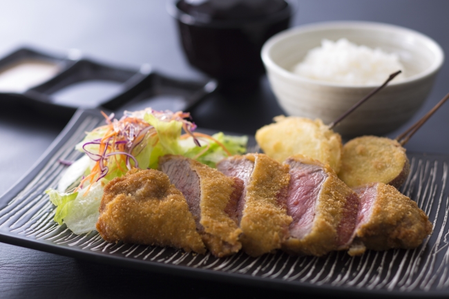 神戸串あげ　SAKU　ニク肉ランチ　￥2,929