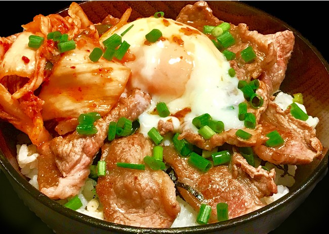 温玉カルビキムチ丼