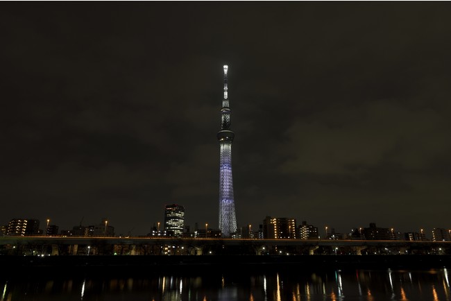 白色のライティング©TOKYO-SKYTREE