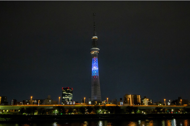 △「スターマイン」をイメージした演出　©TOKYO-SKYTREE