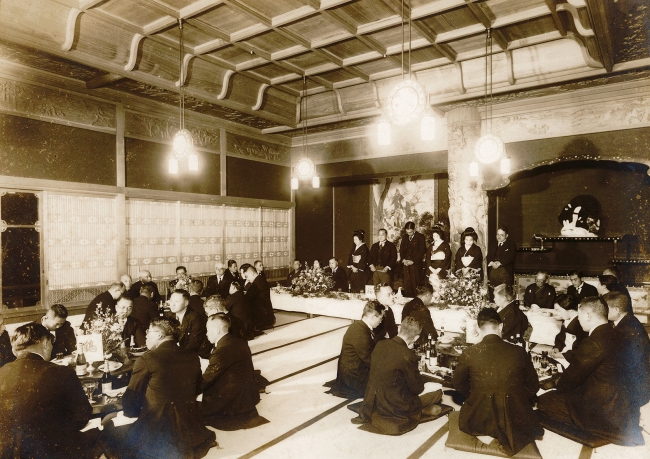 1930年代の婚礼風景（旧 目黒雅叙園）