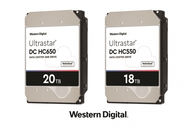 20TB Ultrastar® DC HC650 SMR HDD・18TB Ultrastar®  DC HC550 CMR HDD