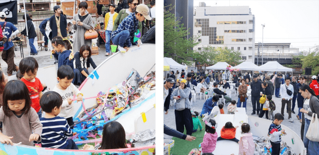 【NAKAMEGURO BLOCK PARTYの様子】