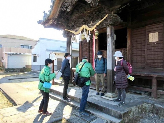 街中にたくさんあるかっぱの像を町の歴史や文化と共にお伝えします