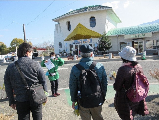 田主丸駅はなぜかっぱの形なのか？ガイドがご説明します