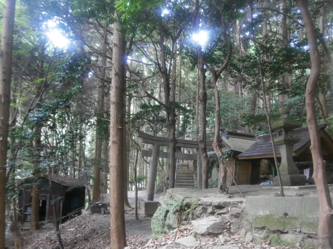 「高良大社　奥宮（奥の院）」