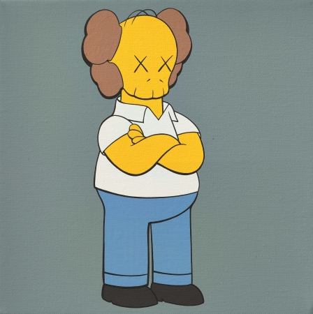 KAWS, Kimpsons Series (Two Works), 2005 (1)　© Sotheby’s