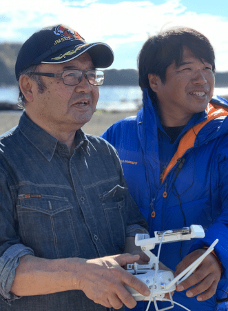 飛行訓練の様子