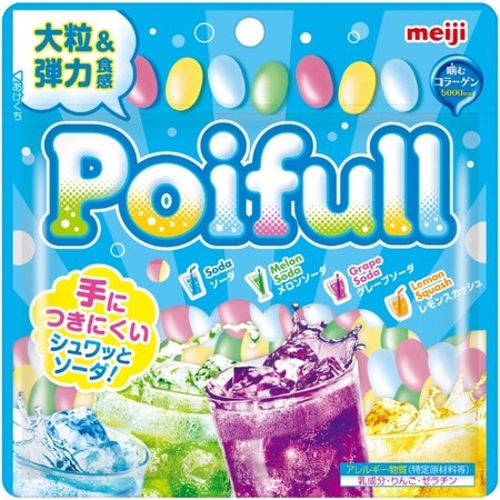 「大粒ポイフルパウチドリンクミックス」（80ｇ） 参考小売価格：168円（税別）