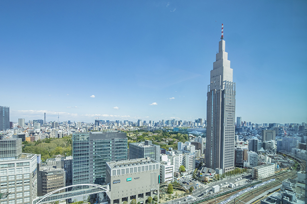 お部屋でダイナミックな東京の景色を堪能