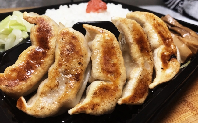 肉汁焼餃子定食　980円