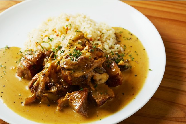 杜夢豚うで肉と茸子のクリーム煮込み （2,000円）