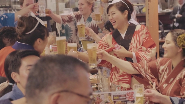 人気の日本食と飲み放題で乾杯！！