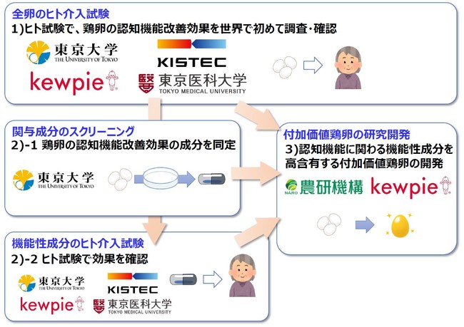 図：研究テーマと体制