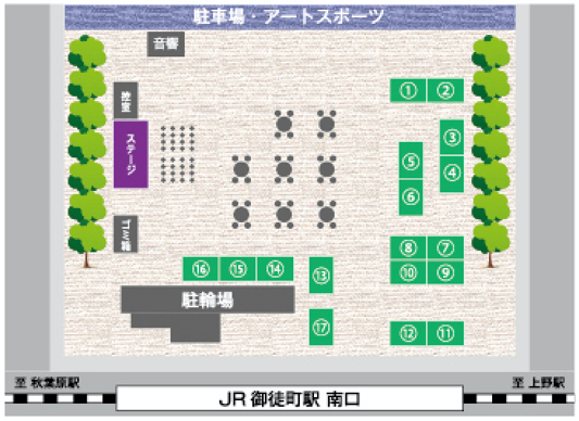 ブース配置図