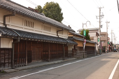 ［美濃路］稲葉宿の町並み