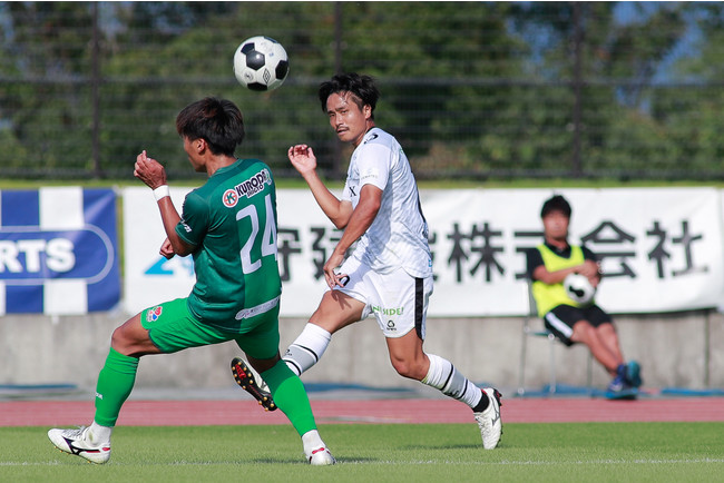 途中出場で質の良いクロスを上げたMF水野（Photo：山田直輝）