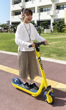 安定感がより高くなり、女性でも安心して運転できます