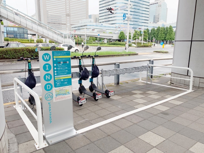 海浜幕張駅周辺の3ヶ所のステーション