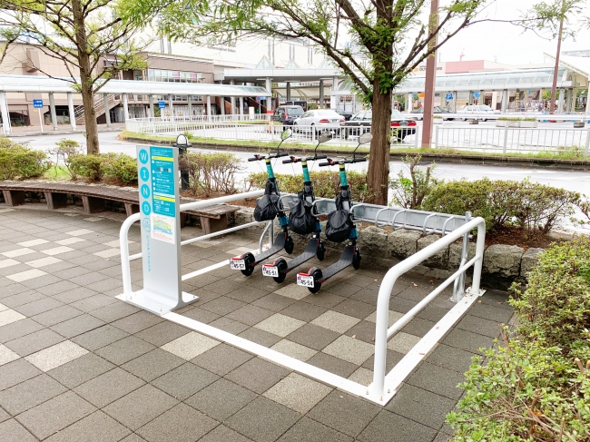 海浜幕張駅周辺の3ヶ所のステーション