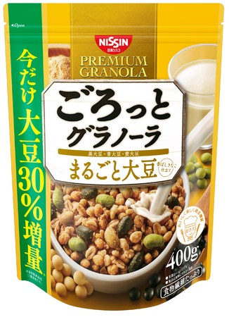 ごろっとグラノーラ まるごと大豆 今だけ大豆30%増量 400g