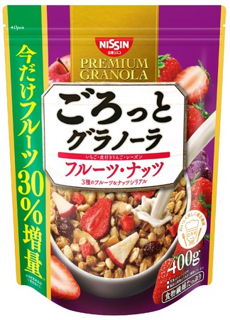 ごろっとグラノーラ フルーツ・ナッツ 今だけフルーツ30%増量 400g