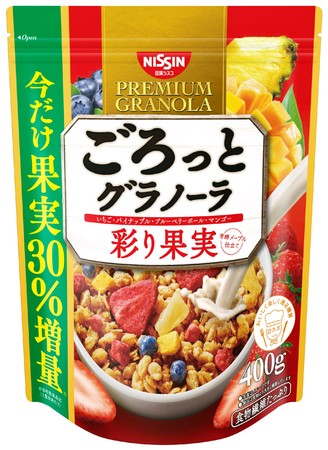 ごろっとグラノーラ 彩り果実 今だけ果実30%増量 400g