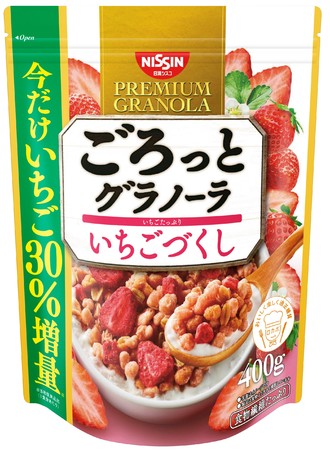 ごろっとグラノーラ いちごづくし 今だけいちご30%増量 400g