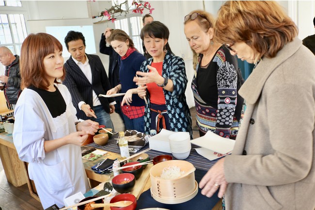 2019年11月実施の東北の生産者によるパリでの試食商談会