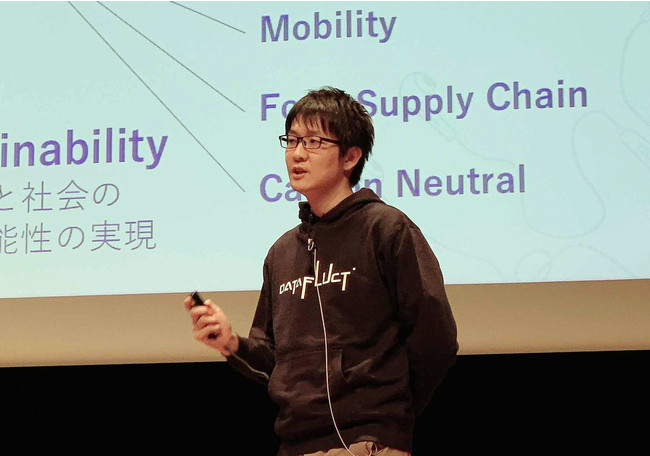 株式会社DATAFLUCT　CTO 原田 一樹