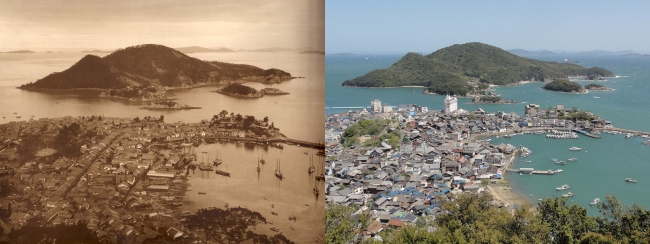 日本アーカイ部　福山市　鞆の浦の90年