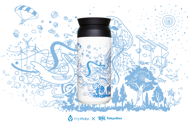 TokyoDex x mymizu Community Art Bottle